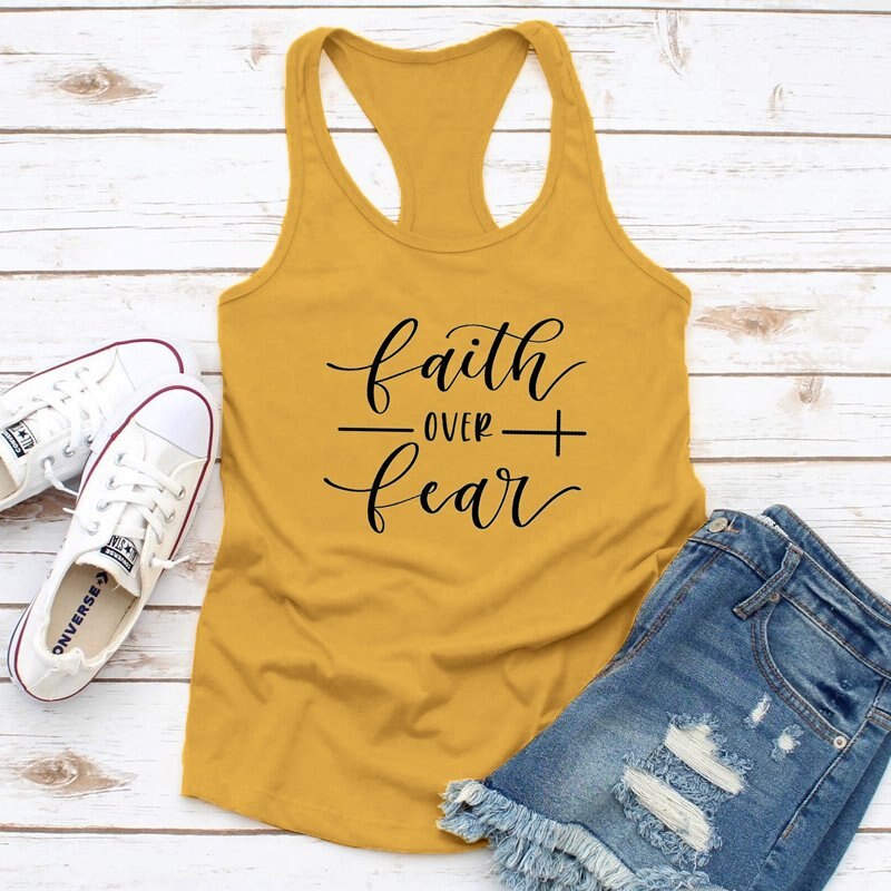 Faithfully Fearless Loose Fit Tank