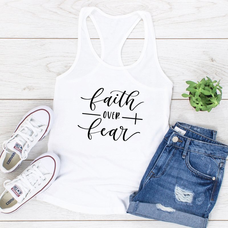 Faithfully Fearless Loose Fit Tank