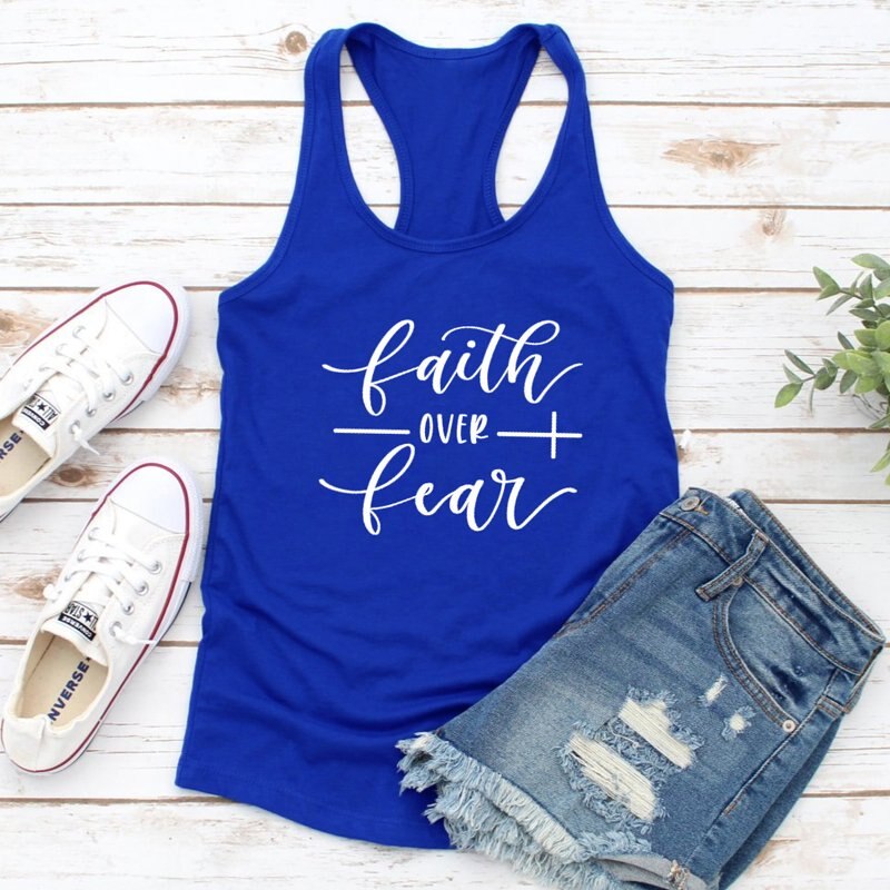 Faithfully Fearless Loose Fit Tank