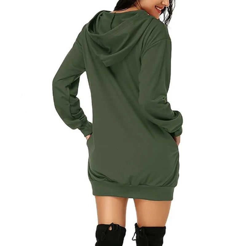 Faithfully Fearless Sweatshirt Dress