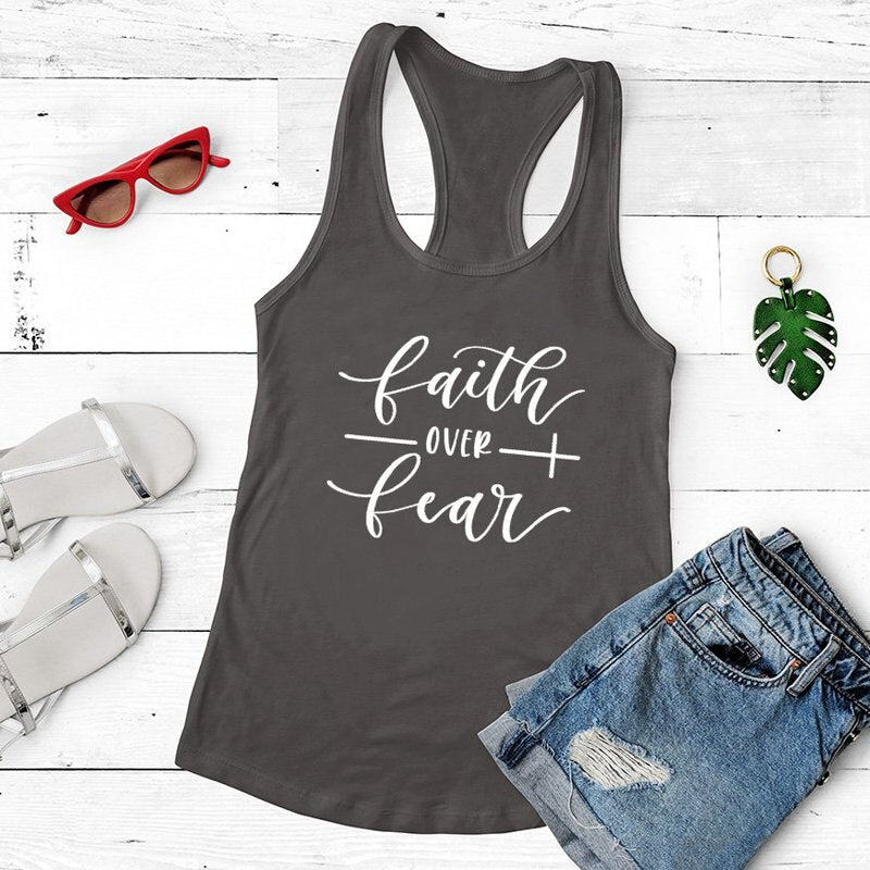 Faithfully Fearless Loose Fit Tank