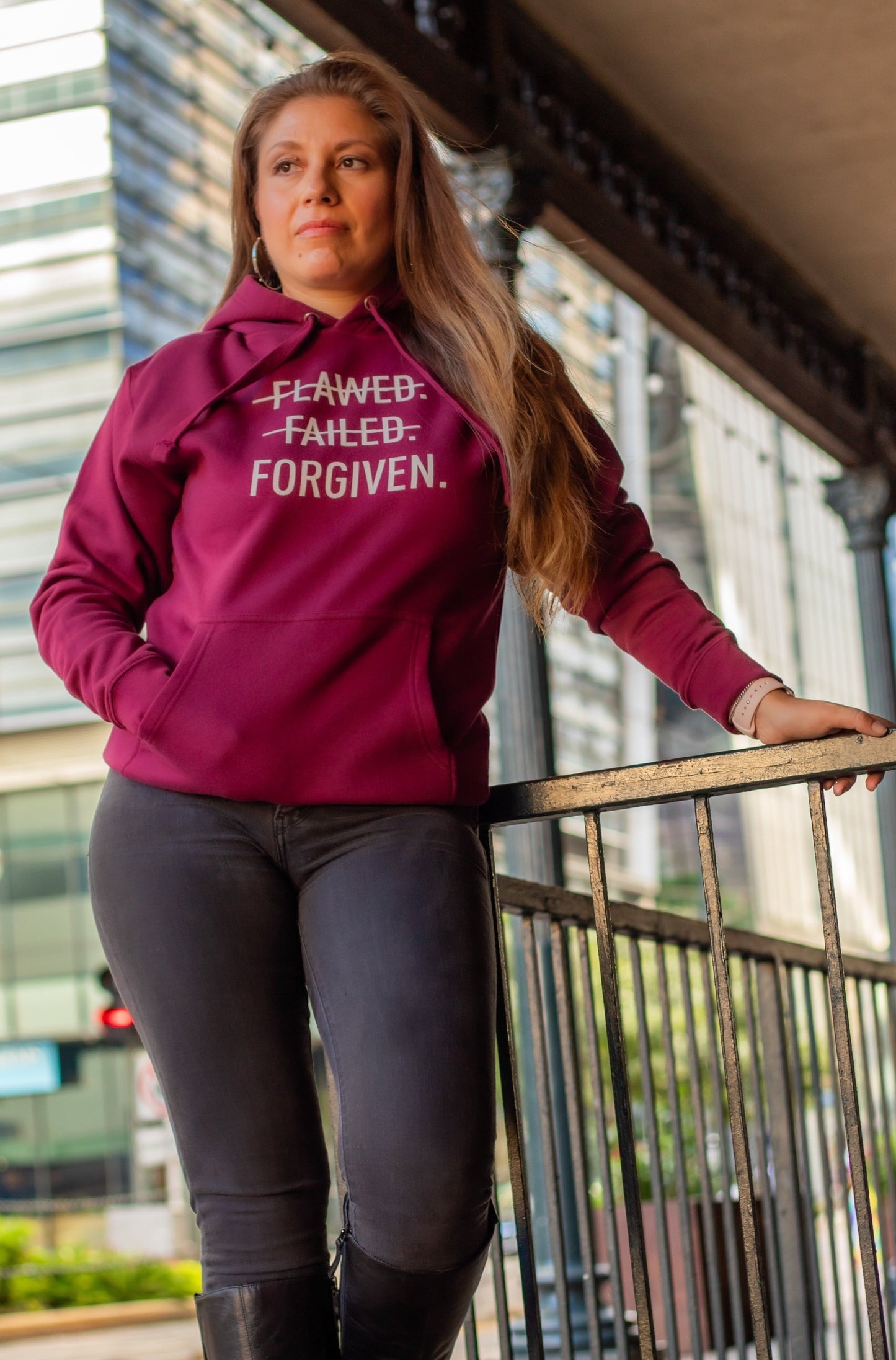 Flawed but Faithful Women's Hoodie