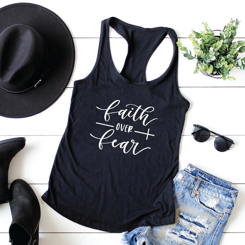 Faithfully Fearless Loose Fit Tank