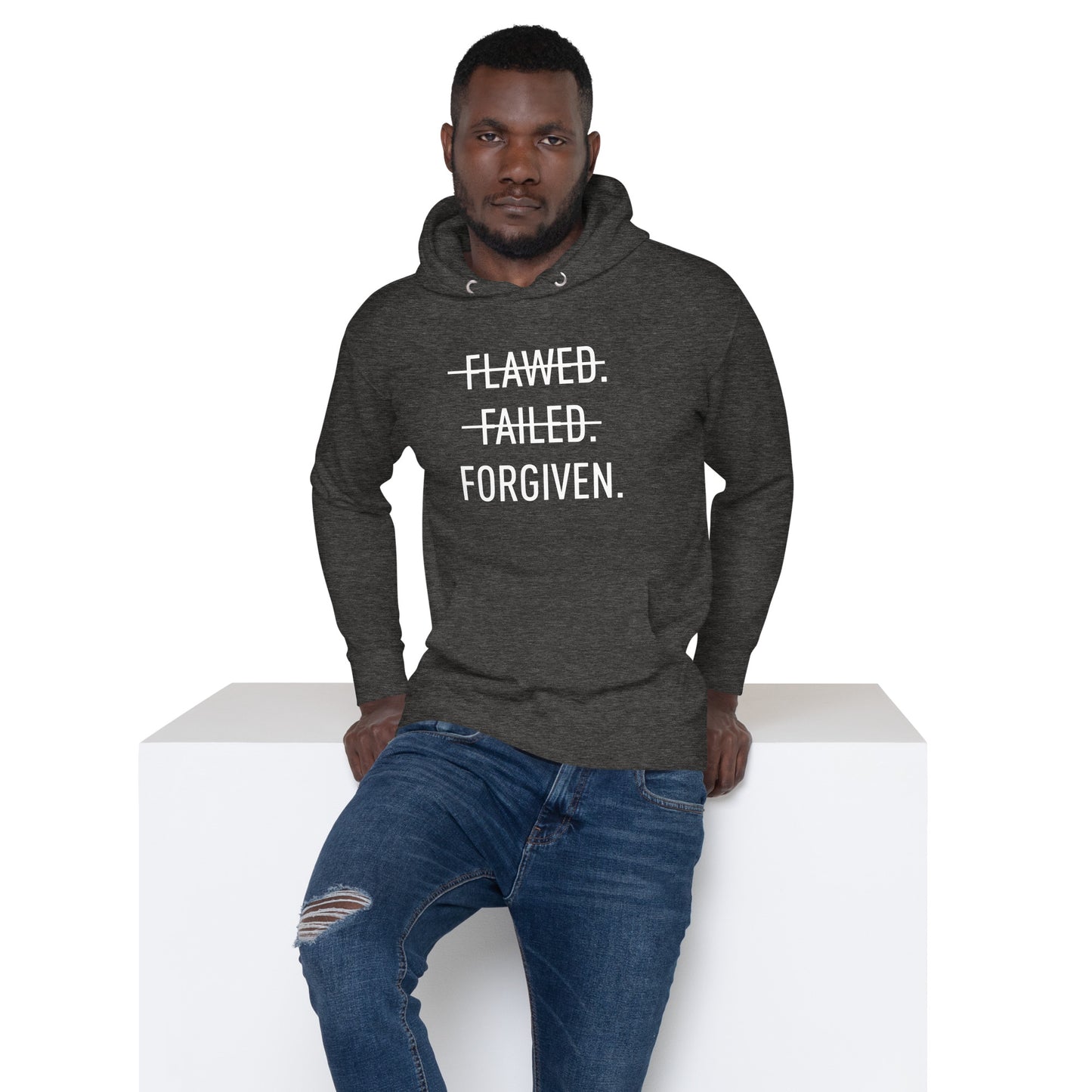 Flawed but Faithful Men's Hoodie